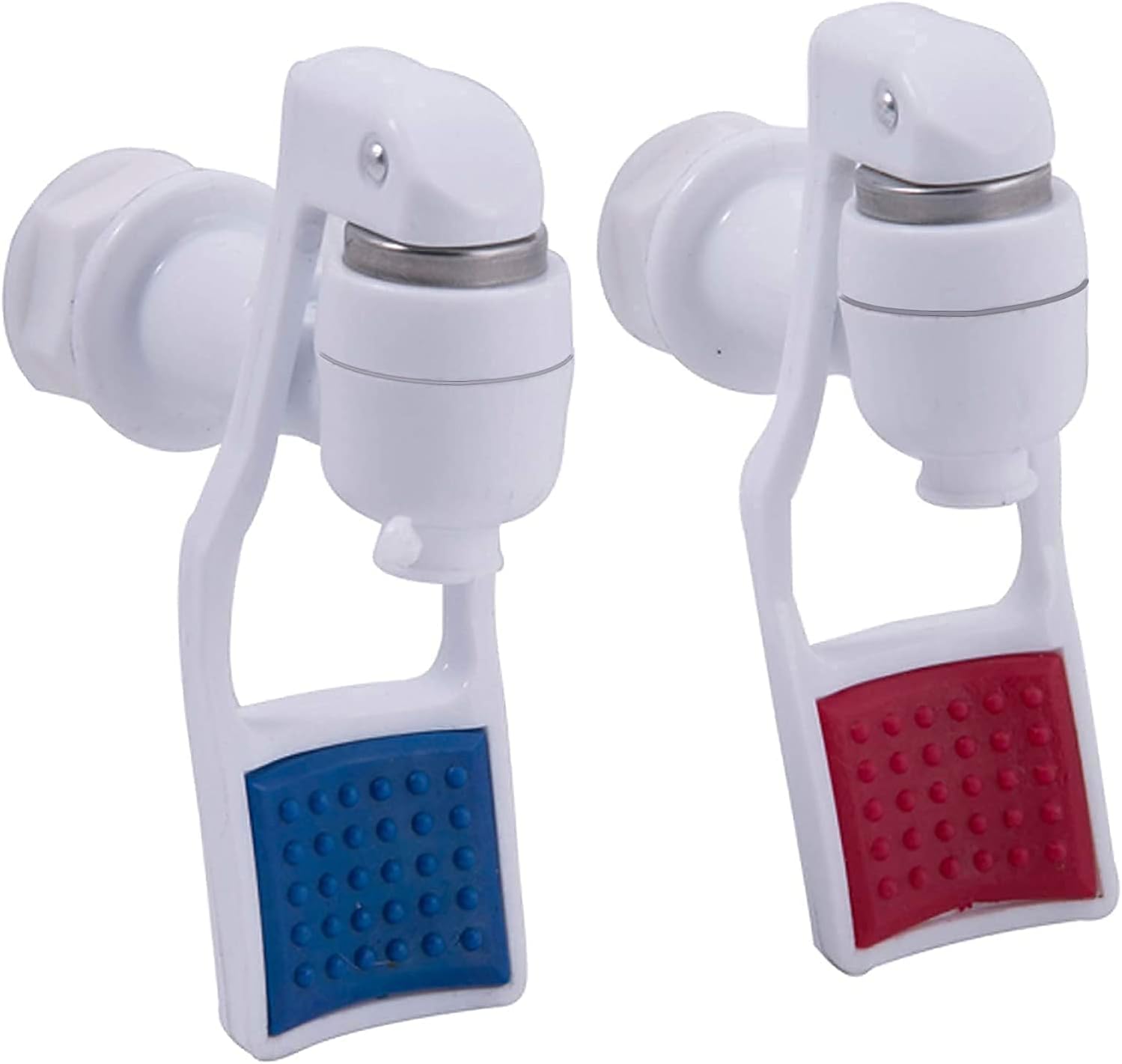 Hot and Cold Water Dispenser Tap - Red and Blue, Male And Female Connection Options (Male Connection)