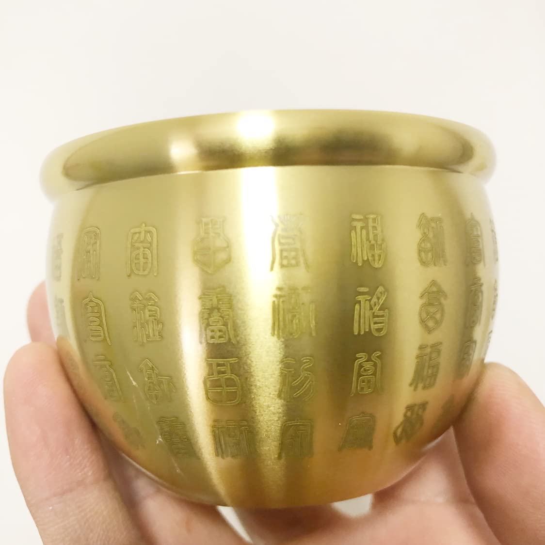 Amazon.co.jp: bardsxgfg(あき) 百福碗 招福 開運 風水宝盆 銅宝盆 宝