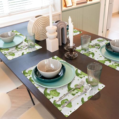 Set de table lavable anti-tache et résistant à la chaleur pour protéger votre table - 7