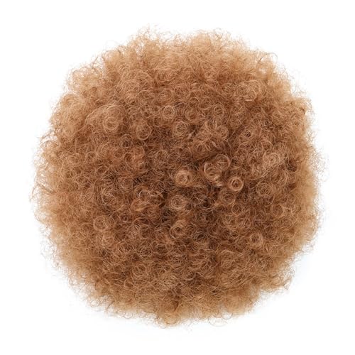 Syntetyczny kucyk Afro Puff ze sznurkiem 80 g na perwersyjnym kręconym koku dla czarnych kobiet (30 #)