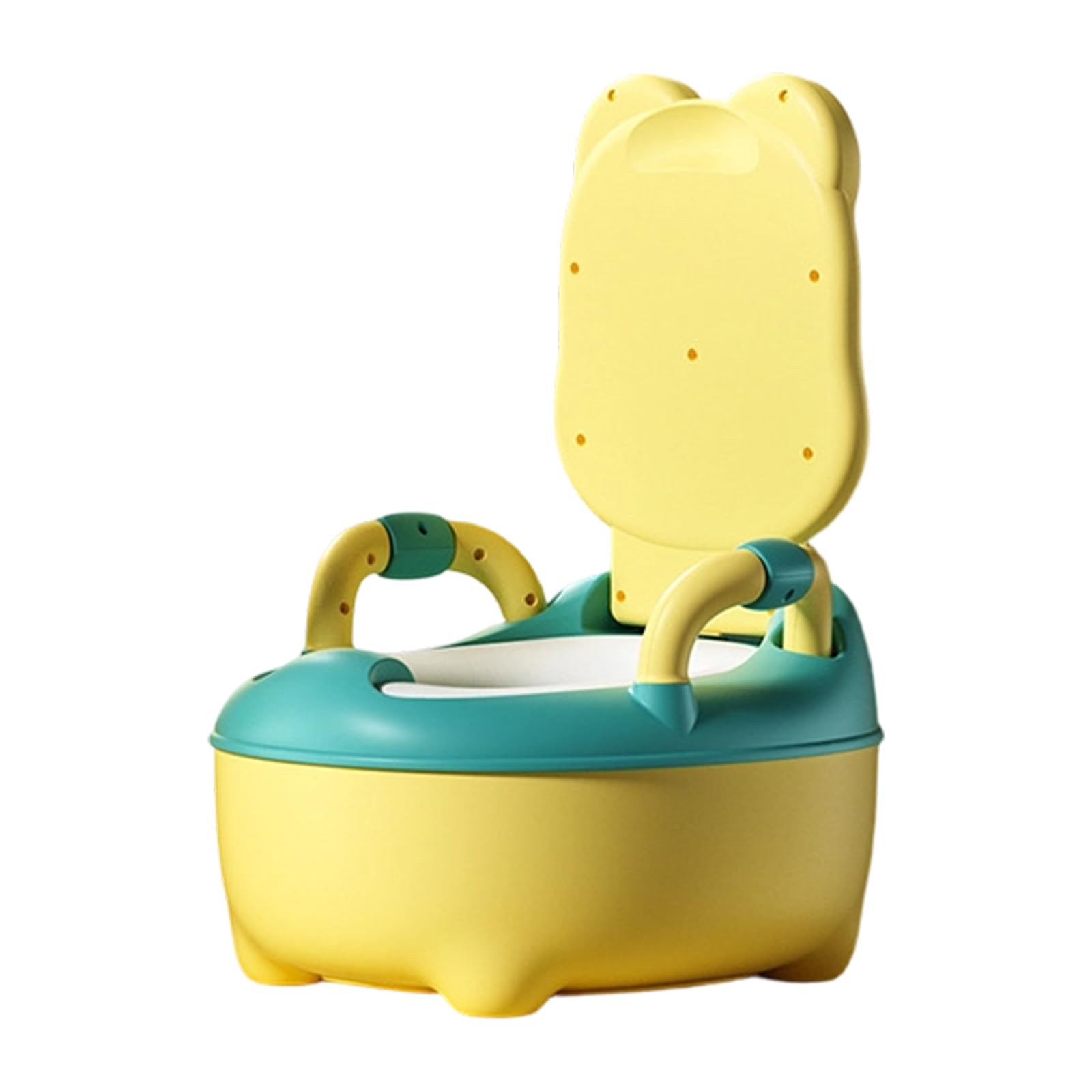 Silla de viaje ligera para niños, fácil de usar, tapa de dibujos animados, asiento cómodo para inodoro suave, orinal portátil para niños