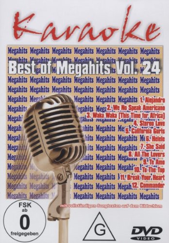 Preisvergleich Produktbild Karaoke DVD - Best of Megahits Vol. 24