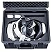 Lykus Titan OQ220 Wasserdicht Tasche Koffer für Quest 3S/Quest 3 und BOBOVR S3 Pro/M3 Pro/Kiwi Design H4 Halo Kopfband mit Akku, besserer Schutz [NUR Koffer]