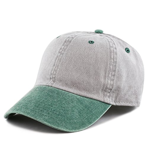 Image of The Hat Depot 100% Cotton Pigment Dyed Low Profile Dad Hat Six Panel Cap