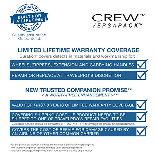 Travelpro Crew Versapack-Deluxe Tote Bag, Jet Black, One Size