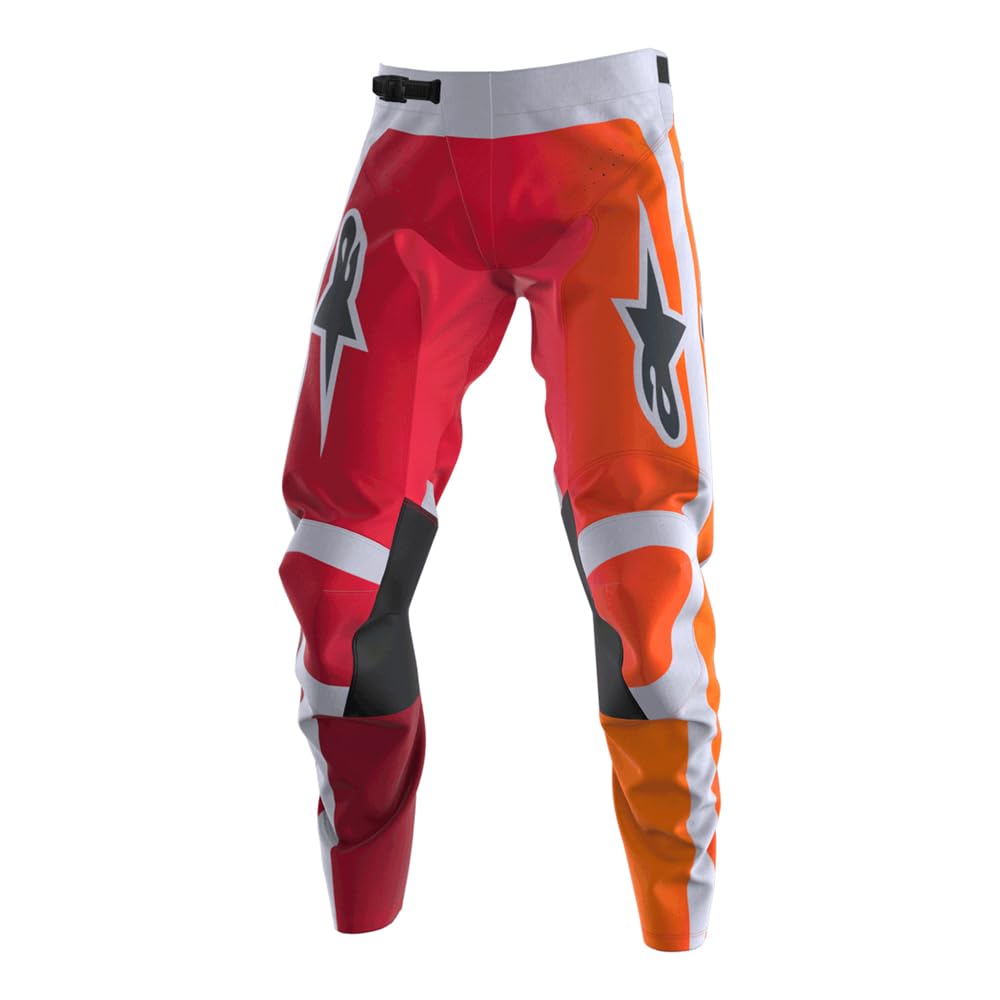 Alpinestars 2026 Racer Portl Pants 40, Red/Light Gray/Dark Gray