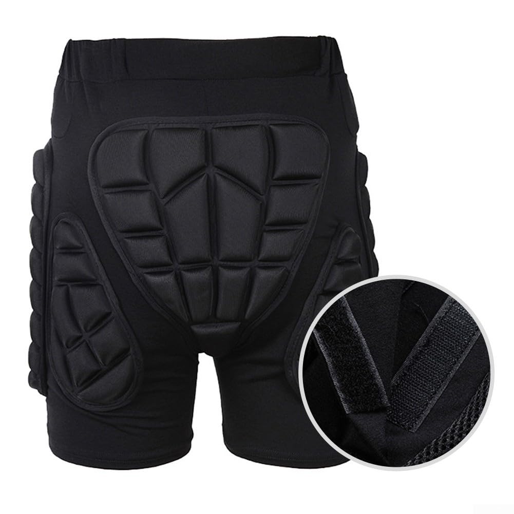 Pantalones cortos protectores de glúteos, pantalones cortos acolchados de EVA, pantalones protectores acolchados para hombre y mujer, para patinaje, patinador, snowboard, principiantes