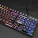 Mafiti RK101 Combo Ratón y Teclado USB , Retroiluminación Rainbow LED y...