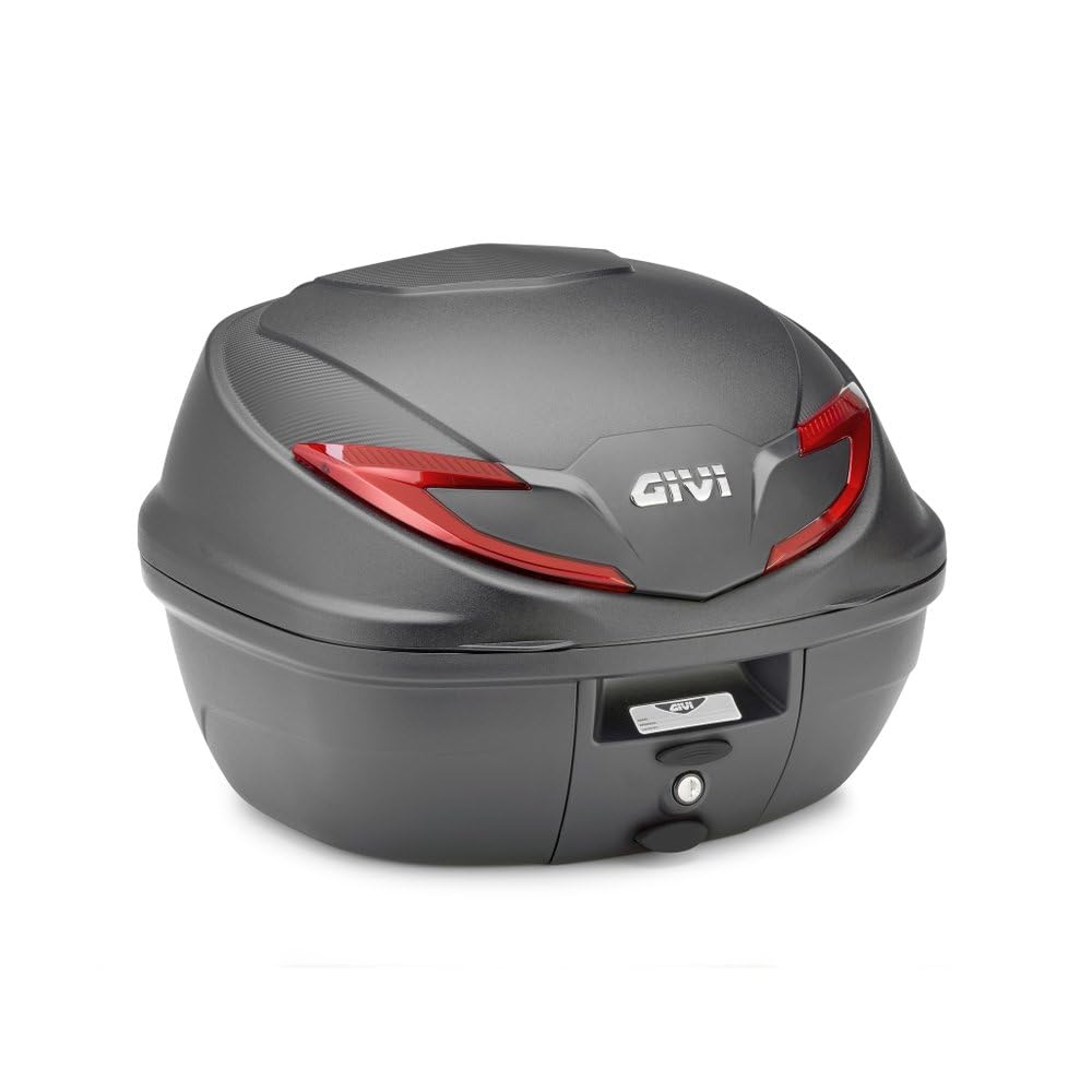 GIVI Bauletto MONOLOCK 39L, kit universale, compatibile con scooter e moto piccole