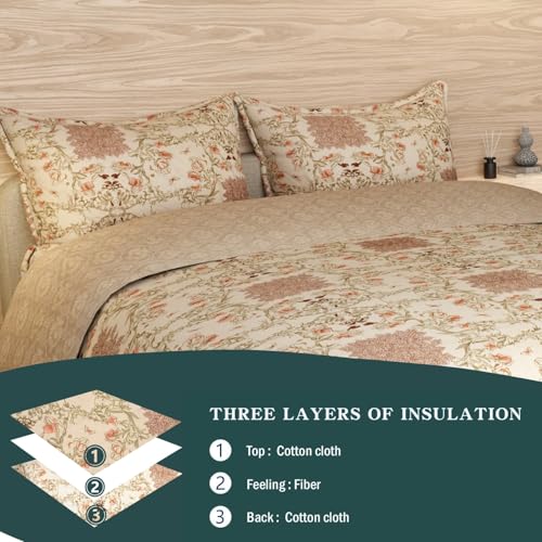 Image of Akshya Cotton Dohar Single Bed Lightweight AC Comforter Thin Summer Blanket Reversible Cotton Quilt Soft Breathable Skin Friendly Single Bed Size Multi-Purpose
