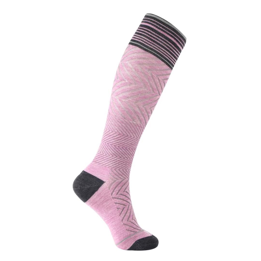 ja vie 76% Merino Wool Graduated Compression Socks for Women & Men (15-20mmHg)