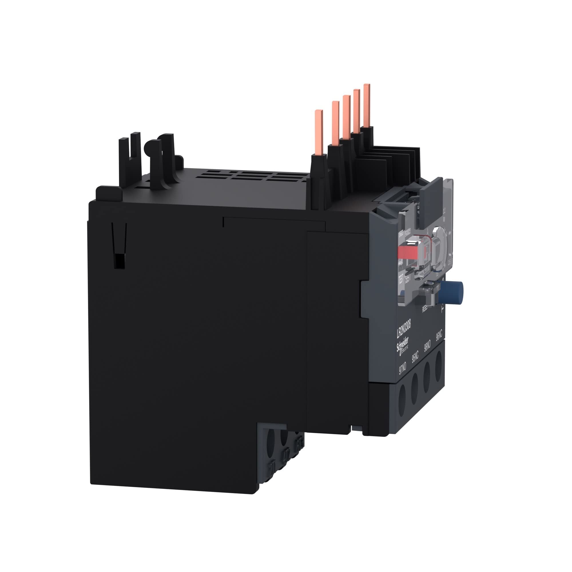 Schneider Electric LR2K0308 Tesys K Relés Térmicos Diferenciales, 1,8.2,6, Clase 10A