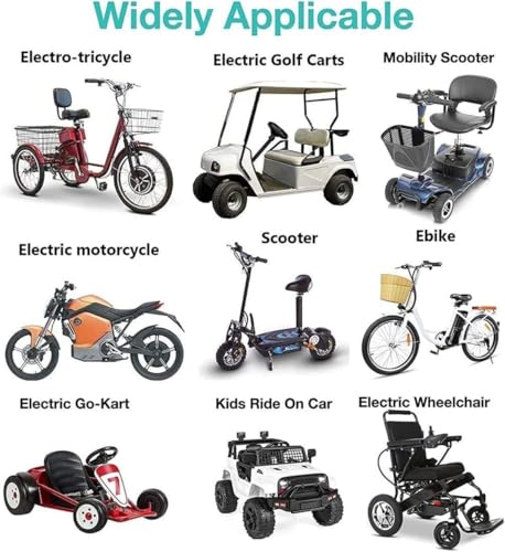 Batería ebike 48V 30Ah pack litio para bicicleta eléctrica scooter 1000W con cargador incluido 4