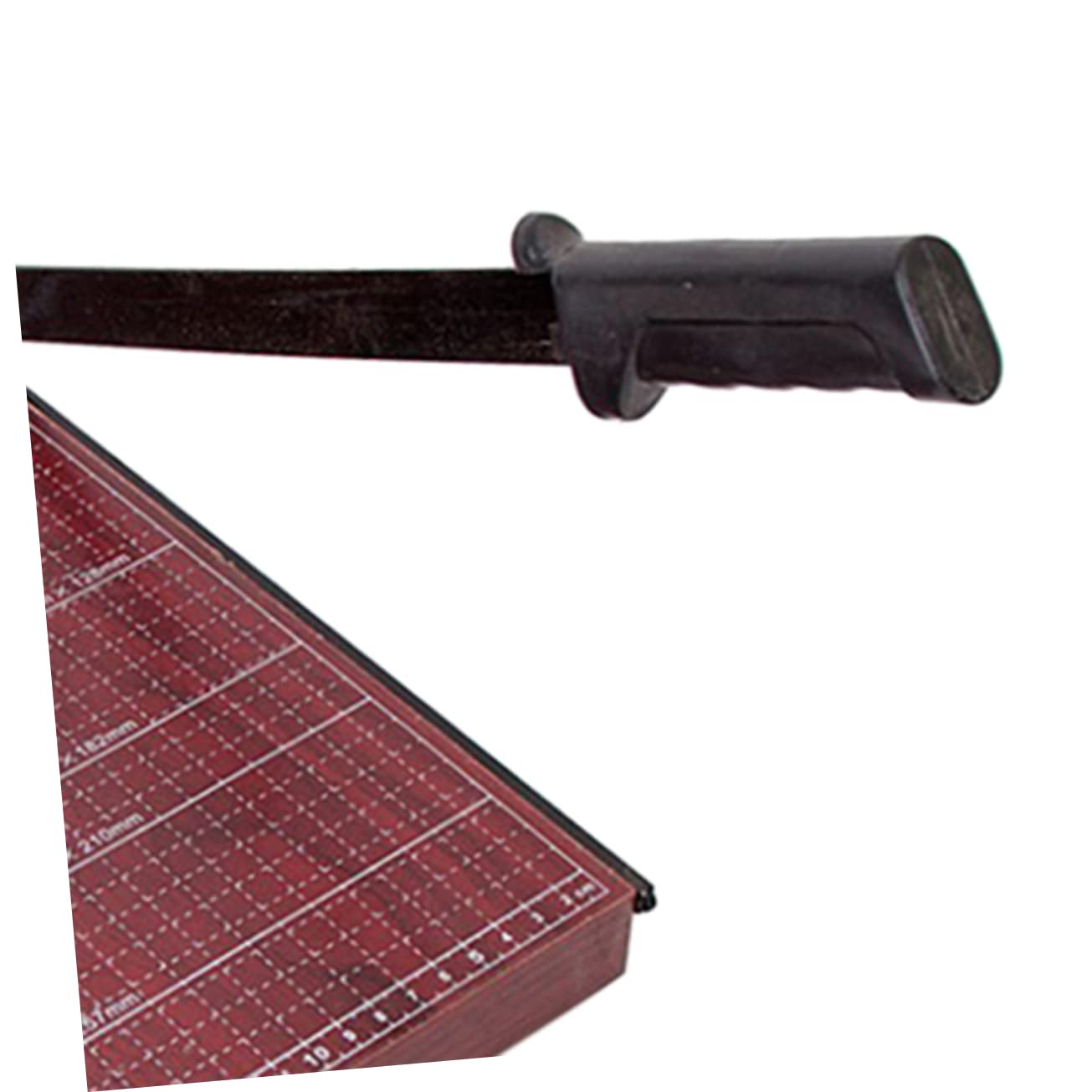 Lurrose Taglierina per Carta Taglierina per Carta Fotografica Ghigliottina con Base in Metallo Robusta Taglio Preciso per Ufficio e Casa Meccanismo di Blocco Automatico