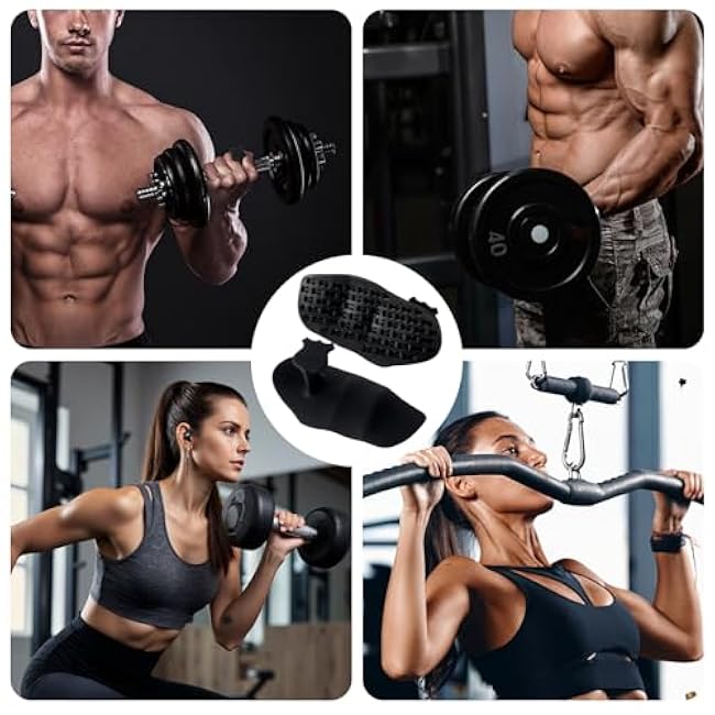 2 pcs Anti-Slip Silicone Rypt Grips for Men & Women, Hand Grip Gryp Weight Grip for Deadlifts Pull-Ups, Gym Grips, Lifting Grips for Weight Lifting, Heavy Stuff Carrier