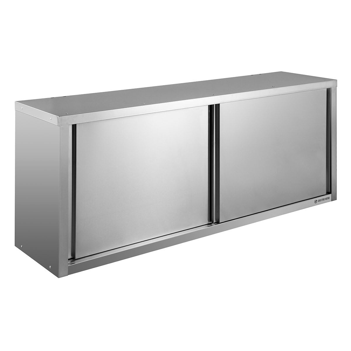 GastroHero Wandhängeschrank 200x40x65 cm, Edelstahl WHS-BASIC20