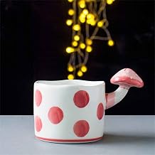 Underglaze Seramik El Boyal  Mantar Kupalar Kahve  ay S t Drinkware I in K rm z  Ye il Porselen Kupa