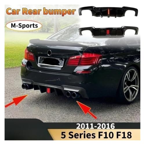 Voiture avant spoiler et diffuseur pour protéger pare-chocs M5 LED - 2