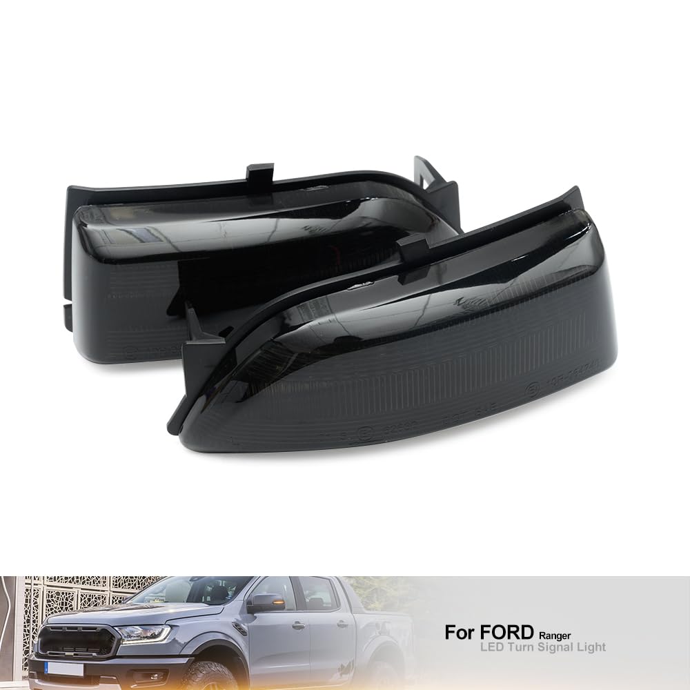 intermitentes LED dinámicos de retrovisor para F/ord Ranger Raptor
