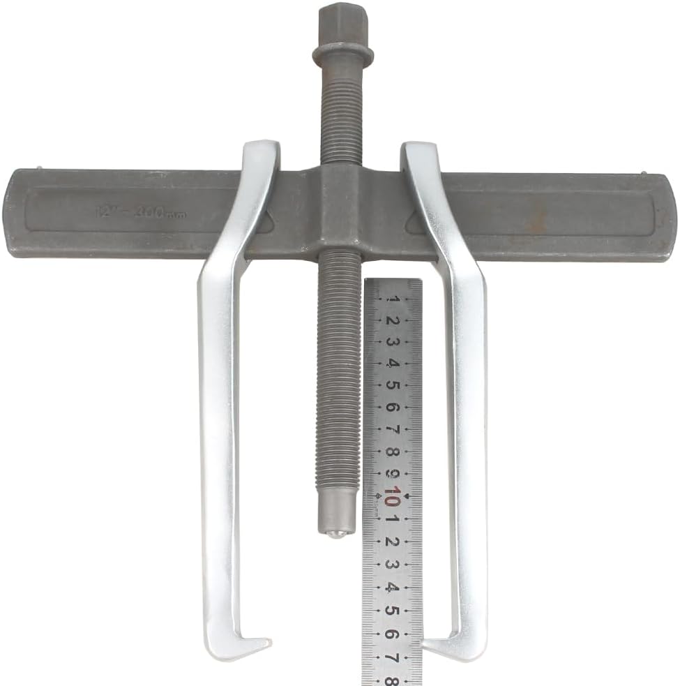 2-Jaw Gear Puller, 12 Inch 2 Claw Gears Puller for Removal of Pulley Flywheel Bearing, Puller Tool Separate Lifting Device