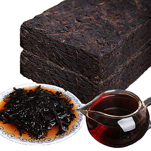 Té Puer maduro de 200g, ancestro de Yunnan, té Puer antiguo orgánico Pu'er, árbol más antiguo cocido, Puer Natural, té…