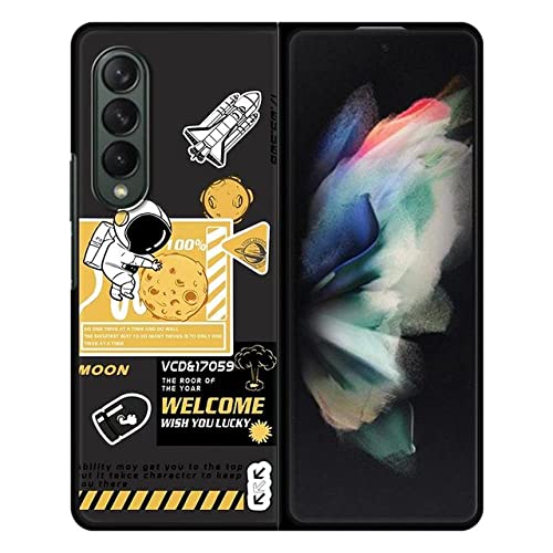 Coque Samsung Galaxy Z Fold 4 5G rigide PC motif astronaute