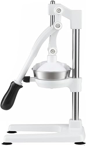 Exprimidor de cítricos de hierro fundido, máquina exprimidora de prensa manual, exprimidor manual de frutas, base de ventosa antideslizante de