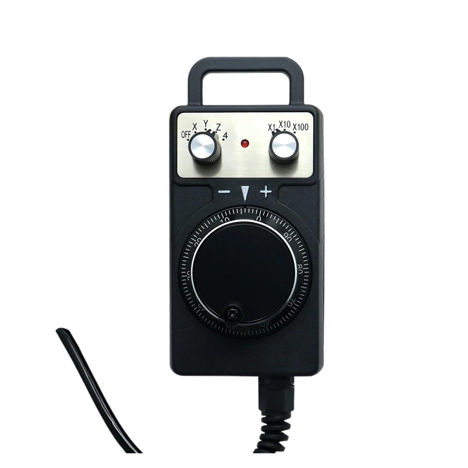 JWSEO Manual Pulse Generator 4/6 Axis Pendant Handwheel 5V for 5V-24VController(DC2-E100-61)