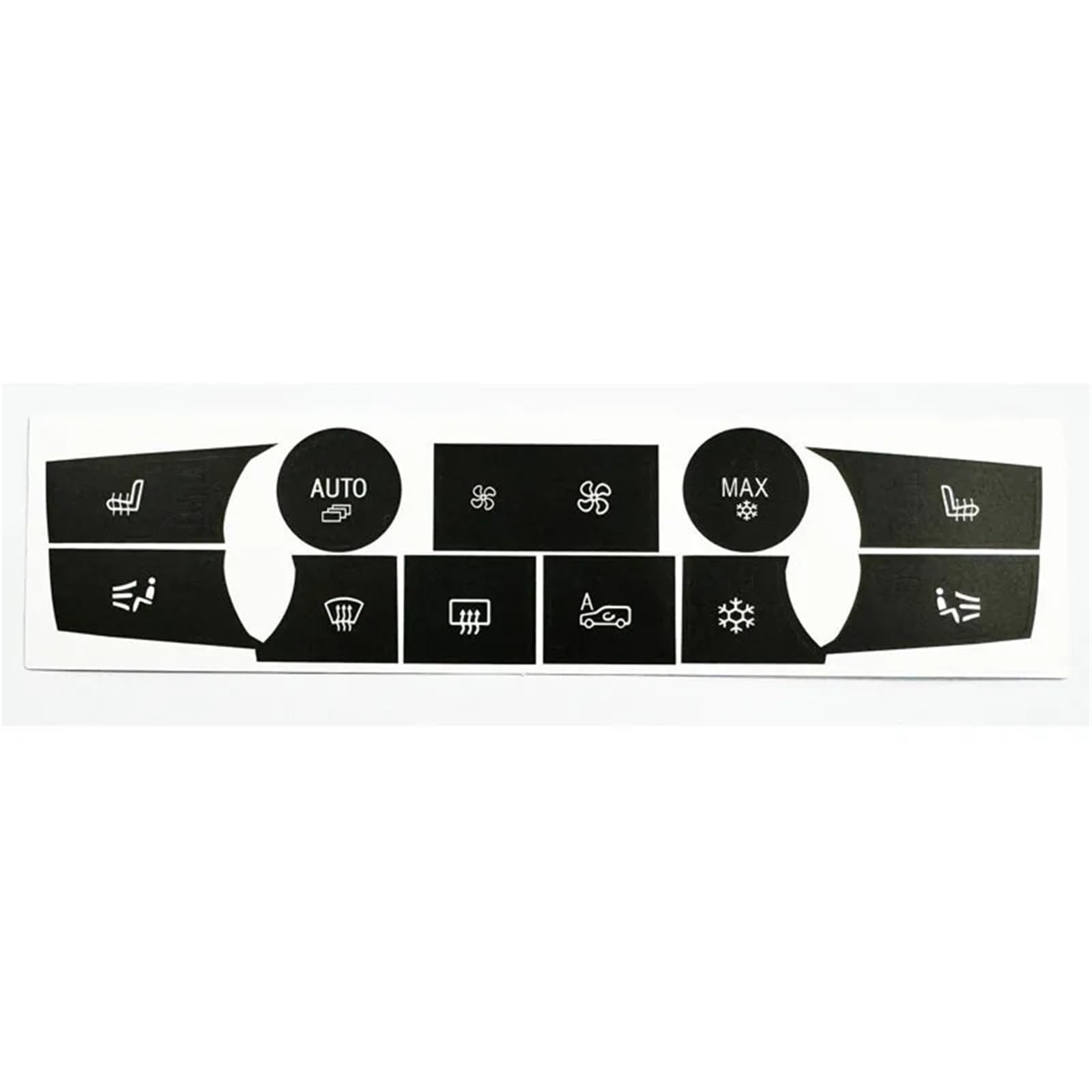 Button Sticker Compatible with BMW for X5 for X6 for E70 E71 Air Conditioning Button Repair Sticker Switch Accessories