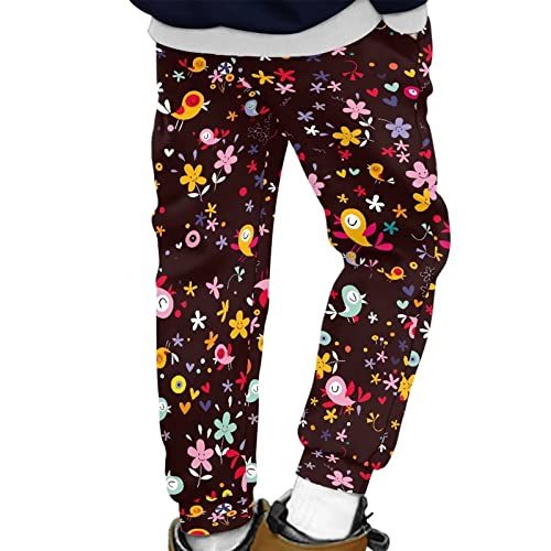 COEQINE Kids Pants Casual Sweatpants Active Sport Gym Jogger Pants Size 4-15 Years3