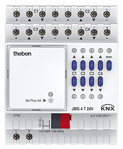 Theben 4003468490853 JMG 4 T - Actuador de persianas (24 V)