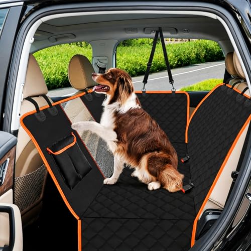 Tapis siège auto chien voiture universel imperméable avec rangements