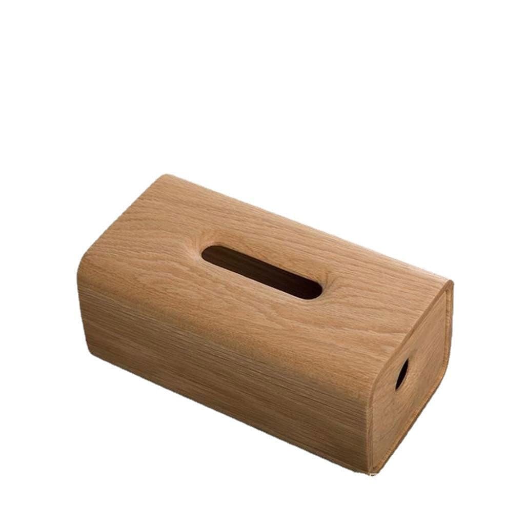 Boîte à mouchoirs en bois massif pour cacher les cartons
