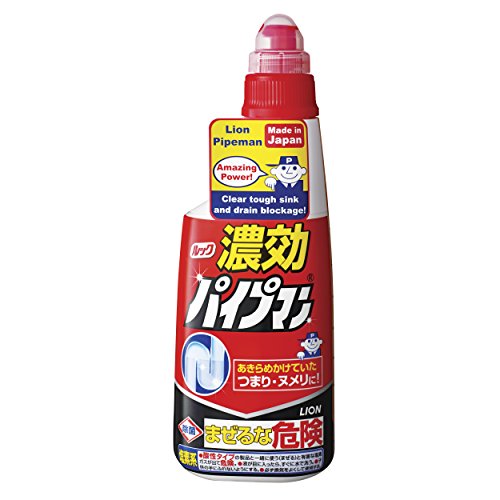Lion Pipeman Sink and Drain Concentrated Deloclogging Gel 450ml