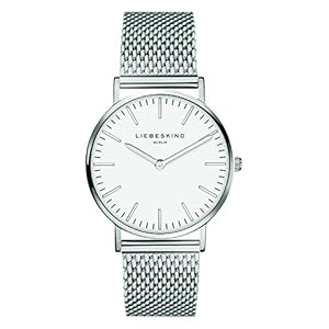 Liebeskind Berlin Dameshorloge, analoog kwartshorloge met roestvrij staal