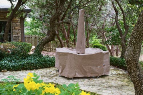 Koverroos? Iii Round/Square Dining Set Cover W/Umbrella Hole - 78" Diameter X 38" H #TOP3