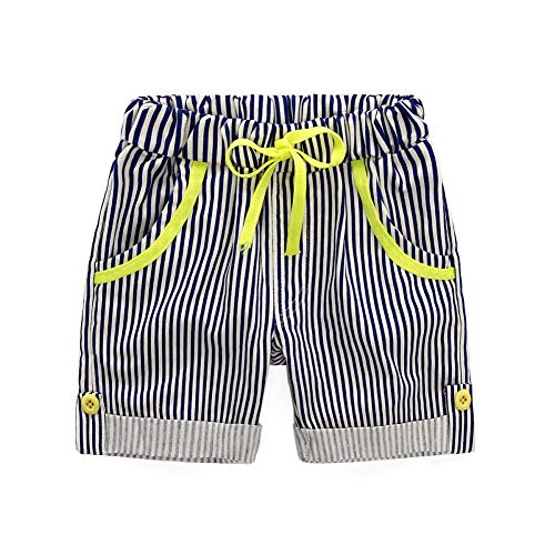 BAOBAOLAI Conjunto de blusa sem manga e short de verão para meninos de 0 a 7 anos, Whale - Navy Blue