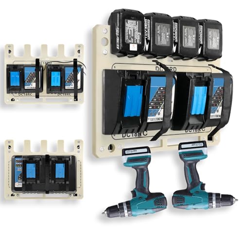 Amazon.co.jp: マキタ バッテリー 壁掛け ホルダー 充電器 アダプター