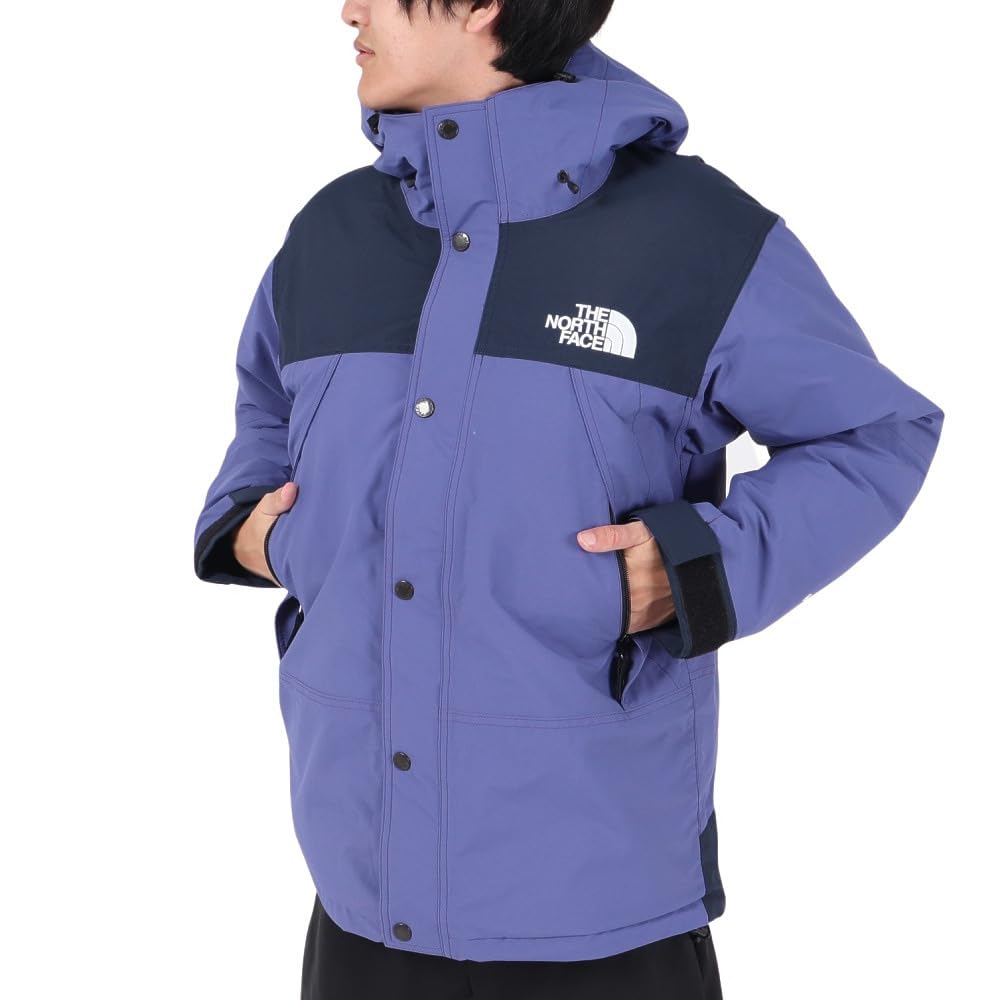 ノースフェイス ダウン HYVENT 700FIL ブルー×ネイビー メンズM 