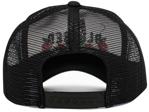 Image of KBETHOS Praying Hands Rosary Dad Hat Baseball Cap Unconstructed Polo Style Adjustable Unisex