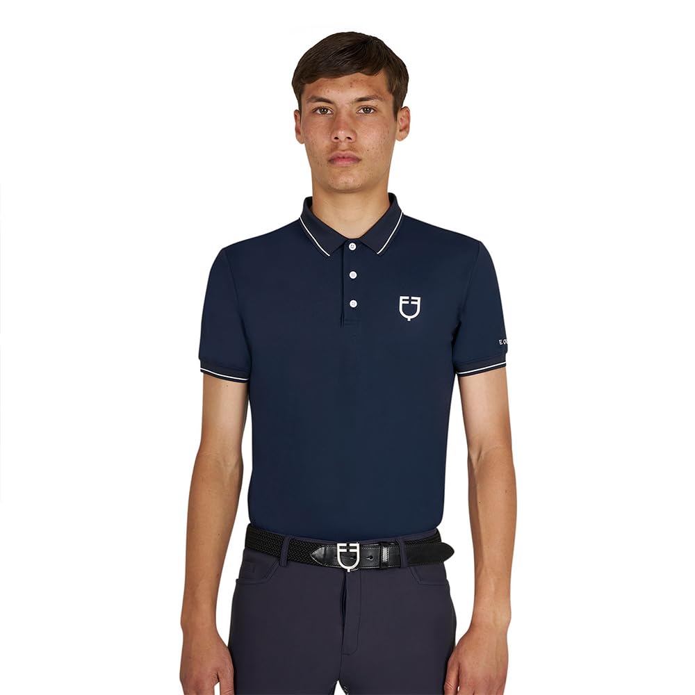 Equestro Technical Training Short Sleeve Polo M