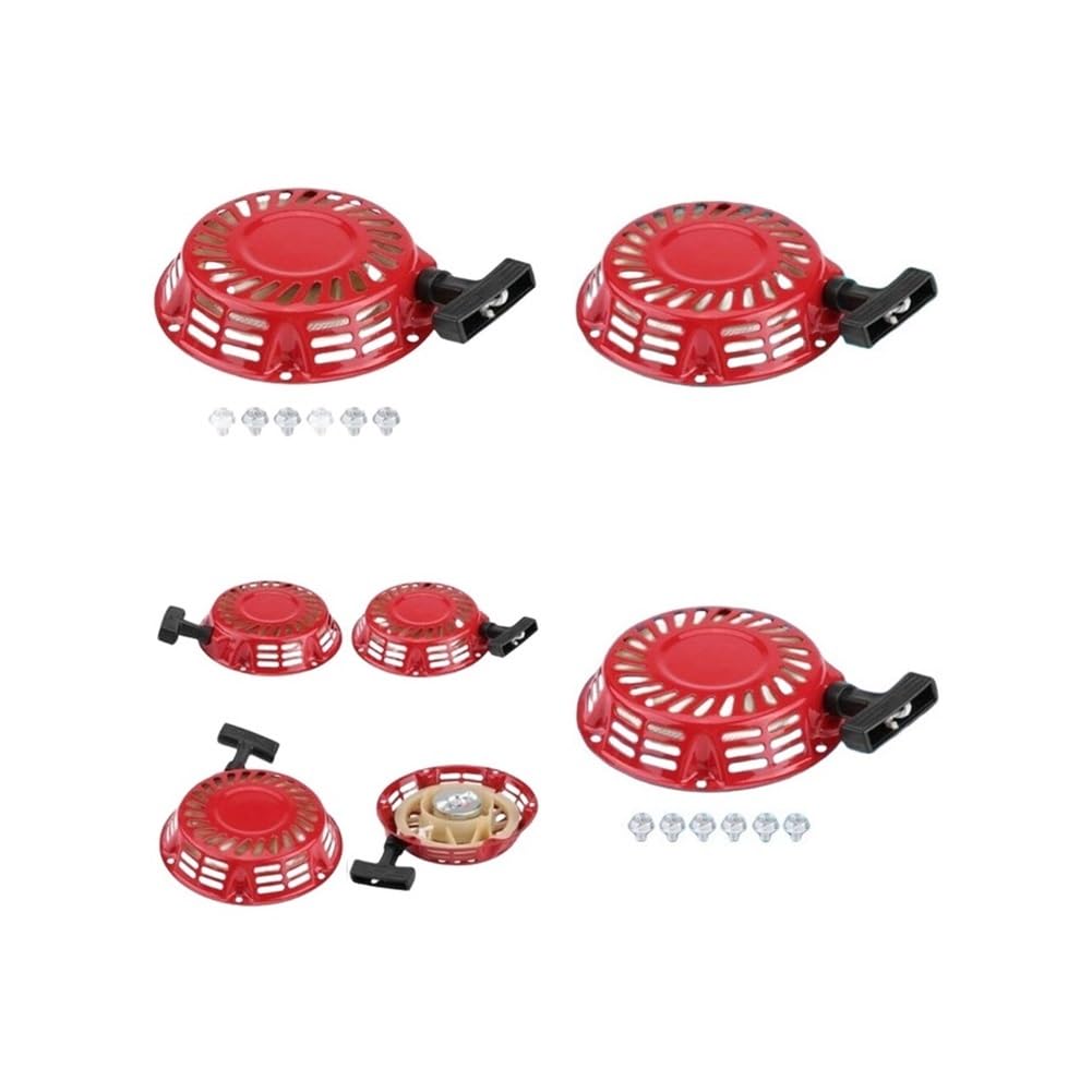 Conjunto de Arranque por Cuerda para generador y cortacésped, Apto para generadores de 2 kW, repuestos para Herramientas eléctricas de jardín y Patio