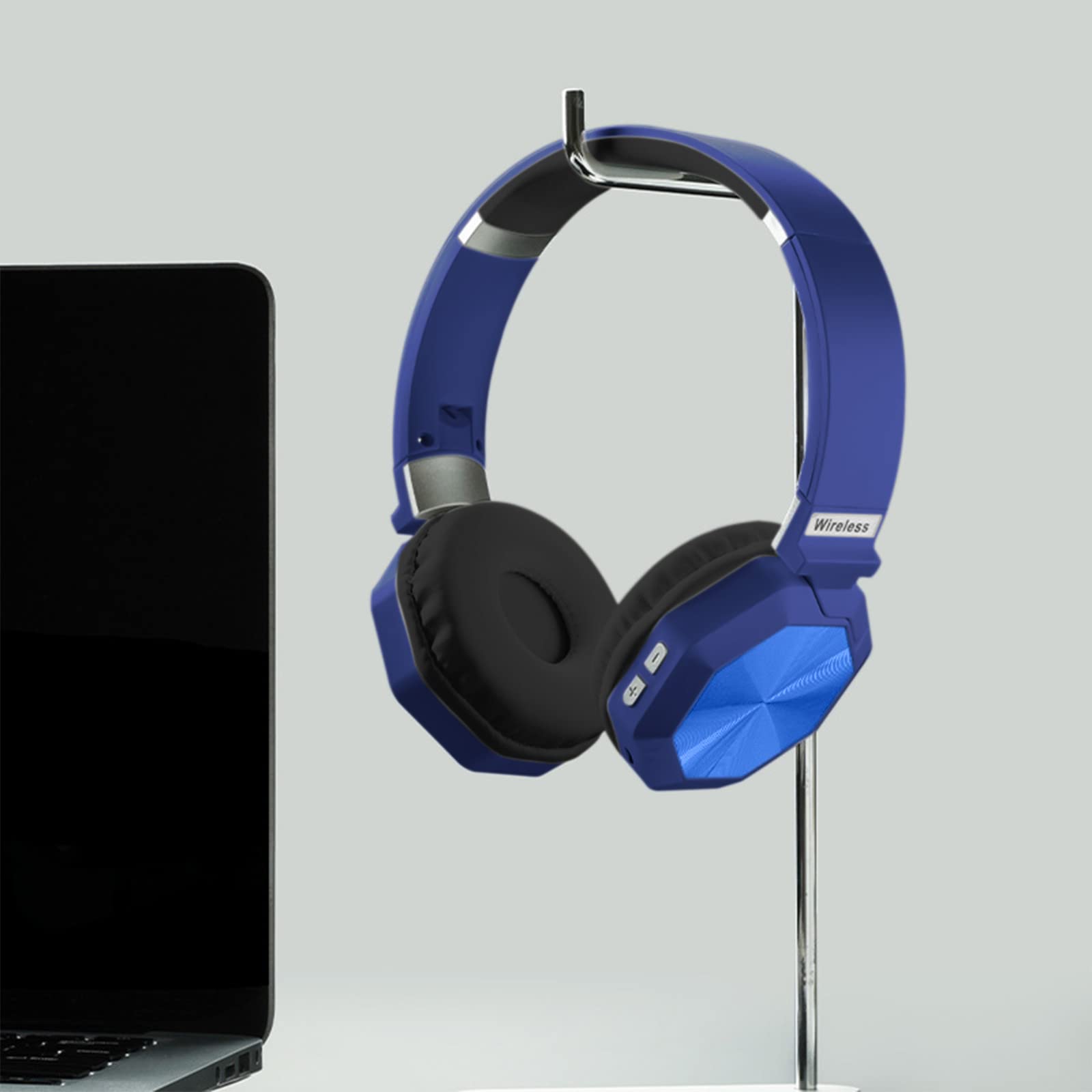 Słuchawki stereofoniczne nauszne, bezprzewodowe zestawy słuchawkowe Bluetooth, składane zestawy słuchawkowe bezprzewodowe i przewodowe z miękkimi nausznikami z białkami pamięci, do telefonów komórkowy