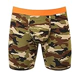 MyPakage Weekday Boxer Brief - Camo Orange - Medium (32-34)