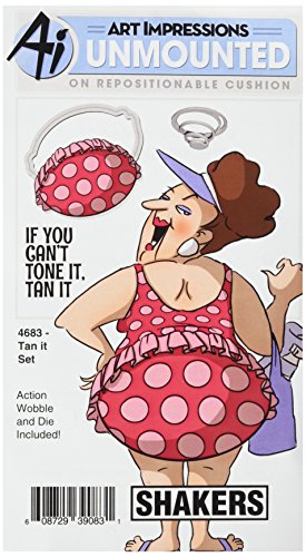 Art Impressions shakers Card Cling francobolli