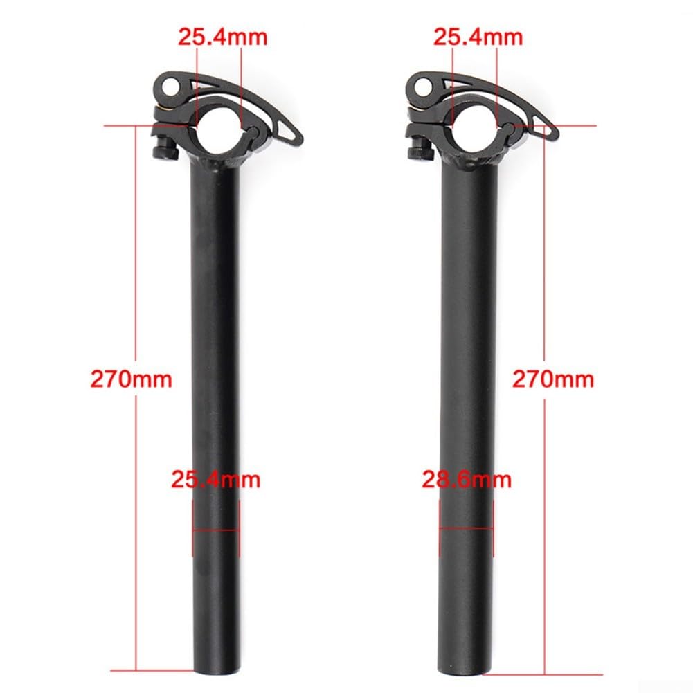 Potence de guidon pliable à dégagement rapide pour vélo, rehausseurs avant réglables, B