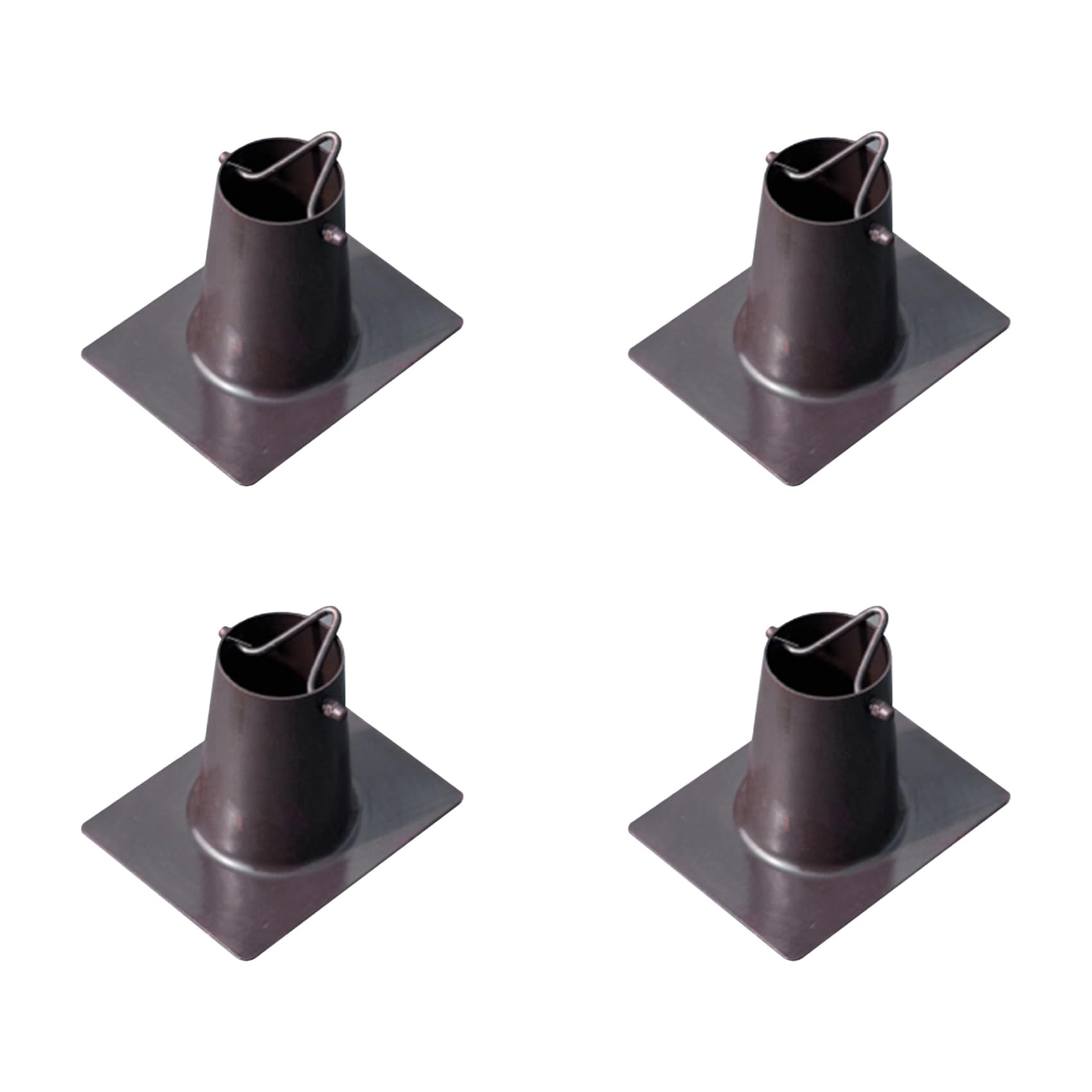 Ctrlzs 4X Rain Chain Gutter High-Quality Arched Rain Chain Gutter Adapter For Rainwater Pipe Outlet
