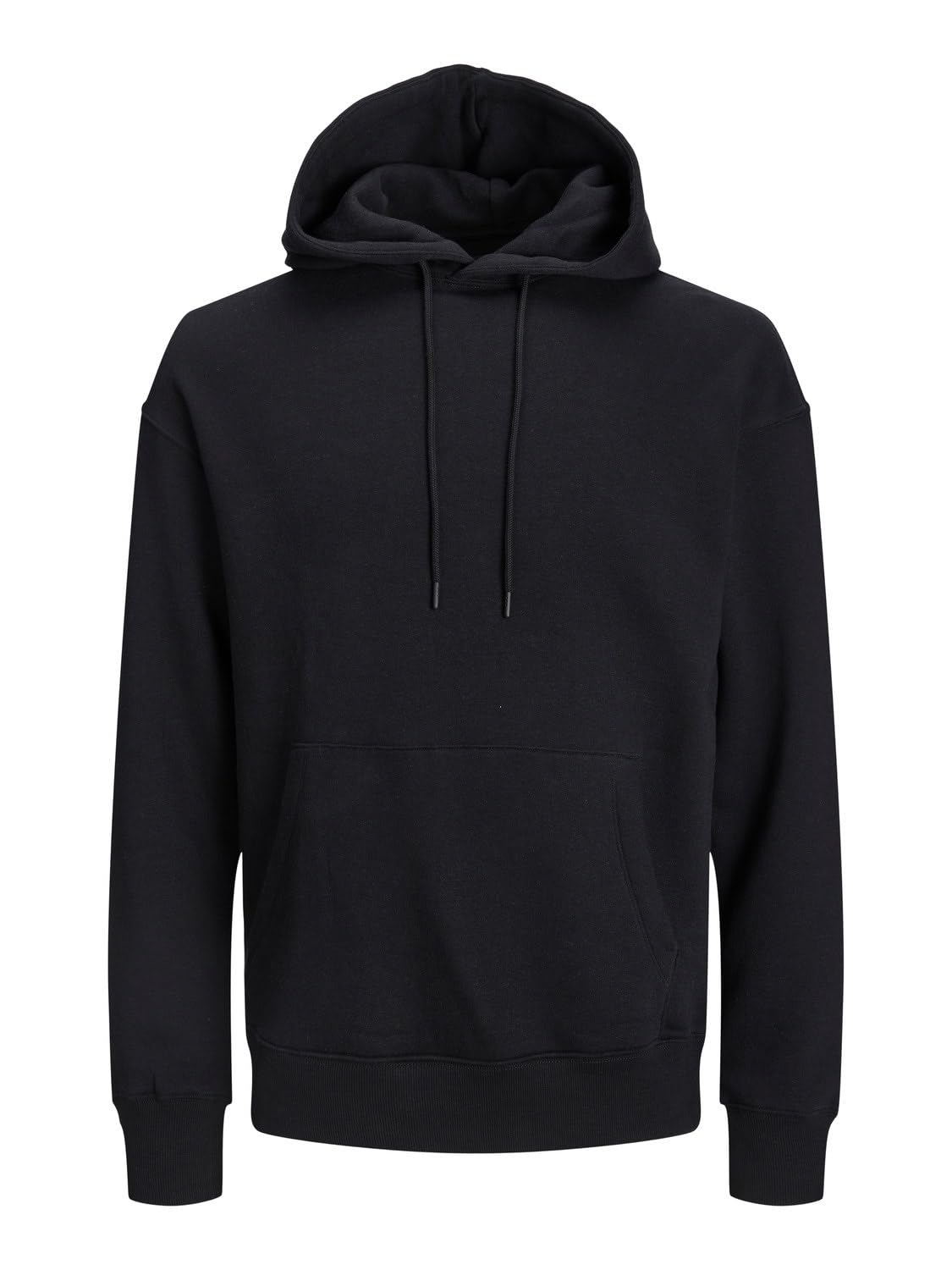Jack & Jones Herren Jjestar Basic Sweat Hood Kapuzenpullover, Schwarz, M EU