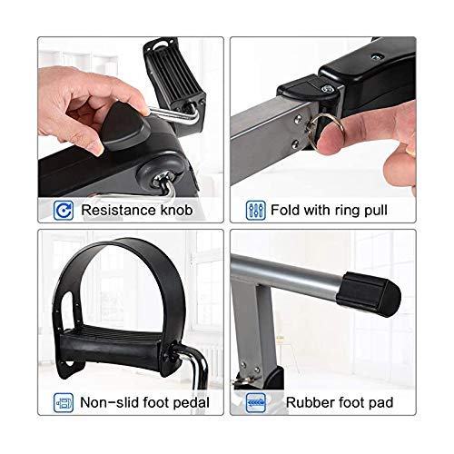 Ejercitador plegable para brazos y piernas con monitor LCD miniatura 5