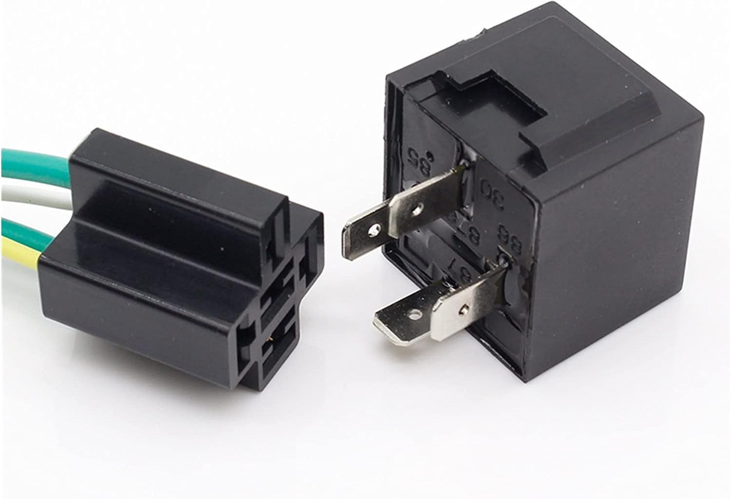 FGAITH Relay 1 Pair 12V 12Volt 40A Auto Automotive Relay